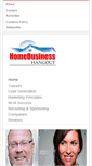Mobile Screenshot of homebusinesshangout.com